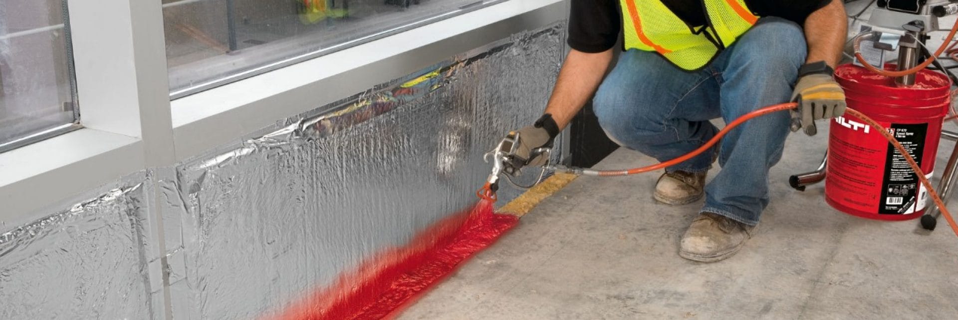 Hilti firestop for perimeter joints