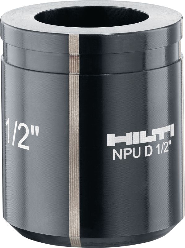 Prebijalne matrice NPU (od 1/2 to 4”) Prebijalne matrice za prebijanje lukenj za elektro vode premera od 1/2 do 4 v jeklo do debeline 3,2 mm