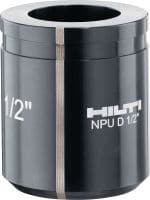 Prebijalne matrice NPU (od 1/2 to 4”) Prebijalne matrice za prebijanje lukenj za elektro vode premera od 1/2 do 4 v jeklo do debeline 3,2 mm
