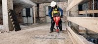 Baterijsko pnevmatsko kladivo TE 2000-22 TE-S Zmogljivo in lahko baterijsko pnevmatsko kladivo za razbijanje betona in druga rušilna dela (baterijska platforma Nuron) Vrste uporabe 4