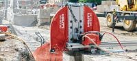 DST 20-CA 2. stenska žaga Električna stenska žaga za zahtevna dela z asistenco rezanja in vgrajenim elektronskim nadzorom (brez zunanje elektronske enote) Vrste uporabe 3
