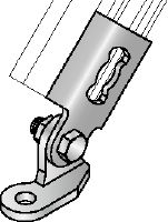 Profilni spojnik navojne palice MQS-AC Galvanizirani predhodno sestavljeni profilni spojnik navojne palice z višjo stopnjo prilagodljivost za različne potresne aplikacije