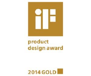                Ta izdelek je bil nagrajen z zlato oblikovalsko nagrado "Gold" IF 2015.            