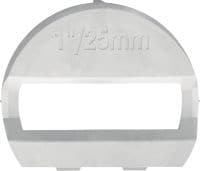 Omejevalnik globine DGH 130 CG 25mm 