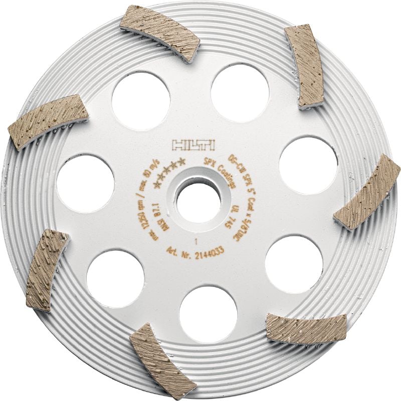 Diamantni brusni disk za odstranjevanje premaza SPX Ultimativni diamantni brusni disk za kotne brusilnike – za odstranjevanje tankih premazov, recimo barve in lepila