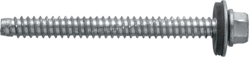 Vijaki za vrezovanje navojev S-MP 52 Z Samovrtalni vijak (pocinkano ogljikovo jeklo) s 16 mm podložko za pritrjevanje jekla/pločevina na profile HTU