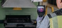 Toplotna kamera PT-C Infrardeča kamera za termovizijsko slikanje, za pregled električnih, mehanskih, cevnih in HVAC napeljav Vrste uporabe 1