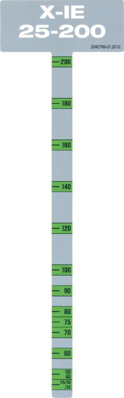 Pritrdilni element za izolacijo X-IE 9 Pritrdilni element za izolacijo