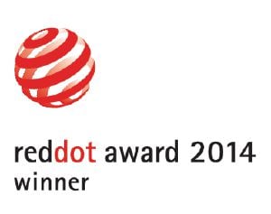                Ta izdelek je bil nagrajen z oblikovalsko nagrado Reddot Design Award.            