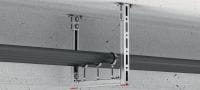 Osnovna plošča MQP-41-CP Vrhunska galvanizirana sestavljena noga za pritrjevanje profilov MQ na betonske podkonstrukcije Vrste uporabe 4