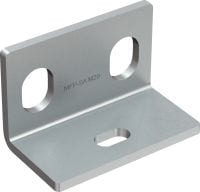 Adapter za jašek s fiksno točko MFP-SA Galvaniziran kotni adapter za uporabo s fiksno točko v pokončnih jaških
