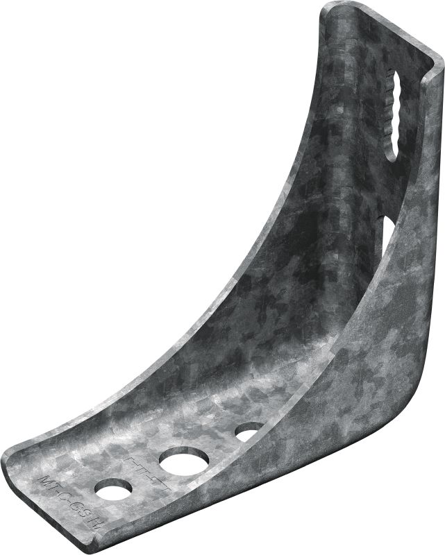 Kotna konzola MT-C-GS HA OC Majhna, delno prilagodljiva kotna konzola za škatlaste profile in strukture C-kanalov s 3D-obremenitvijo v zmerno korozivnih okoljih