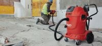Odsesovalnik prahu razreda L VC 60L-X Zelo zmogljiv izvlekač prahu za povezavo z električnimi stroji in čiščenje delovišča (suho in mokro), 60-litrska posoda Vrste uporabe 5