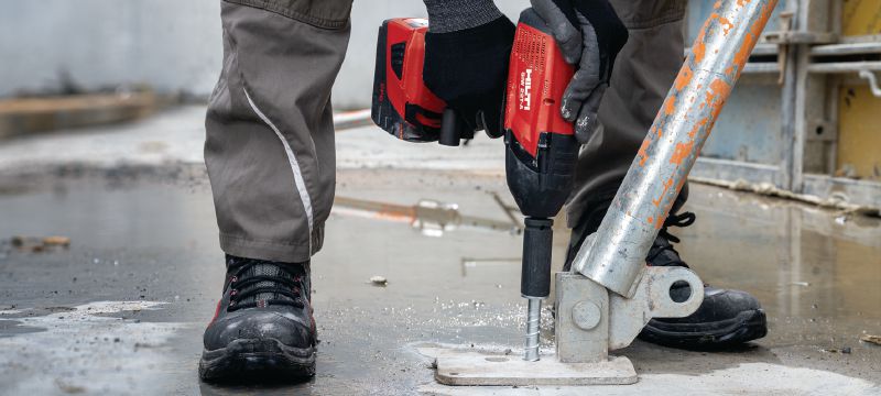 Vijačno sidro HUS4-H Visokozmogljivo vijačno sidro s šesterokotno glavo za pritrjevanje v betonu in opeki (ogljikovo jeklo) Vrste uporabe 1