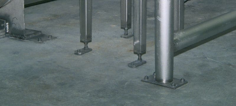 Zagozdno sidro HSB Ekonomično razporno sidro za nerazpokan beton Vrste uporabe 1