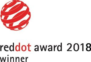                Ta izdelek je bil nagrajen z oblikovalsko nagrado Reddot Design Award.            