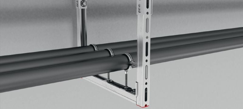 Profil MQ-41 Galvaniziran profil MQ višine 41 mm, za srednje zahtevne aplikacije Vrste uporabe 1