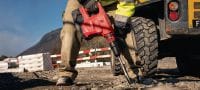 Baterijsko vrtalno kladivo TE 60-22 Močno in baterijsko vrtalno kladivo SDS Max (TE-Y) z aktivno redukcijo vibracij in aktivnim nadzorom navora za zahtevno vrtanje in dletenje v beton (Nuron) Vrste uporabe 9