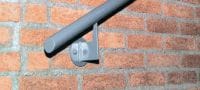 Plastično sidro za okvirje HRD-C Vnaprej sestavljeno plastično sidro z vijakom za pritrjevanje v beton in opeko (karbonsko jeklo, ugrezna glava) Vrste uporabe 4