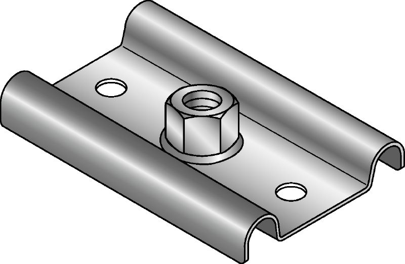 MFP-GP-F Premium vroče cinkana (HDG) osnovna plošča za nezahtevne fiksne točke (metrsko)