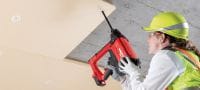 Pritrdilni element za izolacijo X-IE-G 9 Pritrdilni elementi za izolacijo, predhodno nameščeni z visoko zmogljivimi žičniki X-P G3, za pritrjevanje mehke mineralne volne na mehek beton in nekatere trdne betone Vrste uporabe 3