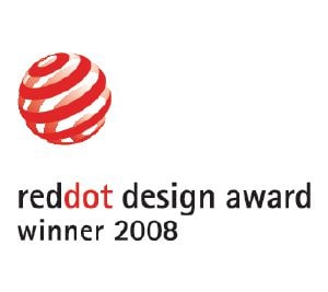                Ta izdelek je bil nagrajen z oblikovalsko nagrado Reddot Design Award.            