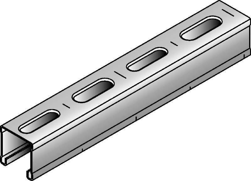 C-profil MM-C-30 Galvaniziran C-profil za lahke obremenitve