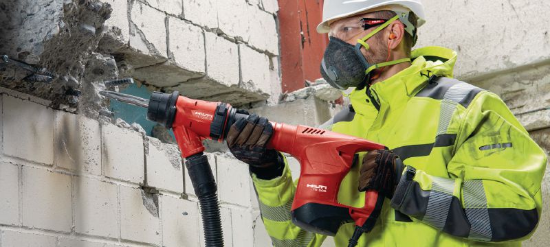 Udarno kladivo TE 500 SDS-Max Robustno rušilno kladivo SDS Max (TE-Y) za nezahtevno dletenje v beton in opeko Vrste uporabe 1