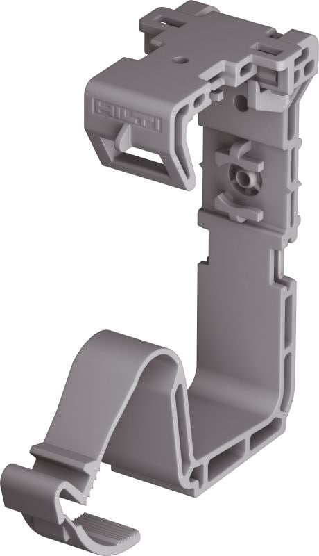 Držalo za kable X-ECH MX (02) Plastično držalo za kabelske snope, optimizirano za magazinirane žičnike in združljiva z različnimi načini pritrjevanja ter osnovnimi materiali