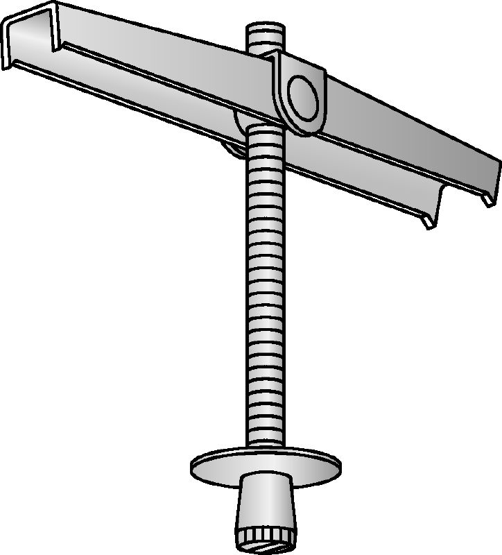 Vzmetno razporno sidro EFD Galvanizirano vzmetno sidro z vzmetnimi vijaki