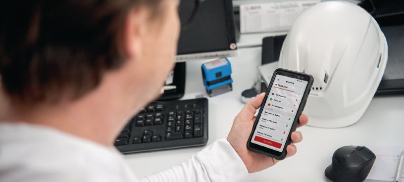AI G125 Inventarni čitalnik Prehod za inventar skladišča, ki predstavlja celostno rešitev za sledenje in upravljanje sredstev v skladišču (Hilti ON!Track) Vrste uporabe 1