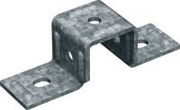 U-nosilec MT-CC-BC 40/50 OC Spona za prečno povezavo enega profila MT na beton, za zunanjo uporabo pri nizki onesnaženosti