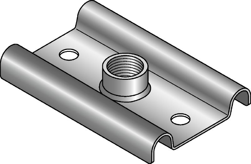 Osnovna plošča za fiksno točko MFP-GP Premium galvanizirana osnovna plošča za fiksne točke za manjše obremenitve (colska)