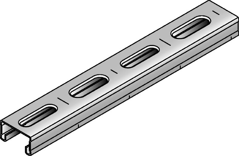 C-profil MM-C-16 Galvaniziran C-profil za lahke obremenitve