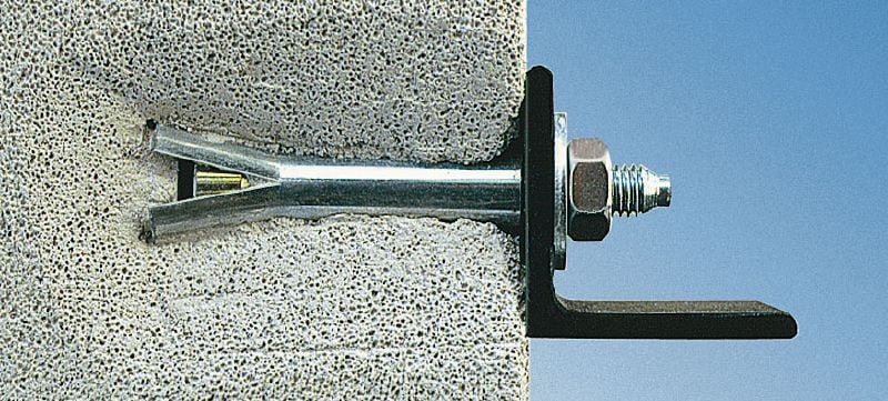 Montažno orodje HPE-G Ročno montažno orodje za sidra s tulcem za aeriran beton HPD Vrste uporabe 1