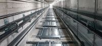Sidrna palica HAS-D Visoko zmogljiva dinamična sidrna palica za predhodno nameščanje in naknadno sidranje z injektirnimi hibridnimi sidri (karbonsko jeklo) Vrste uporabe 5