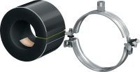 Hladilna cevna objemka MIP-M (srednje debela izolacija) Galvanizirana cevna objemka za najvišjo produktivnost pri hladilnih aplikacijah z izolacijo debeline 20–25 mm
