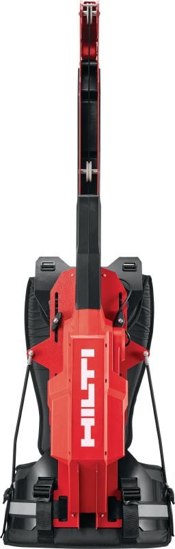 Balanser orodja EXO-T-22 Nosljiv balanser gradbenega orodja z aktivno porazdelitvijo teže za breztežnostno rokovanje med težkimi rušilnimi deli in vrtanjem (baterijska platforma Nuron)