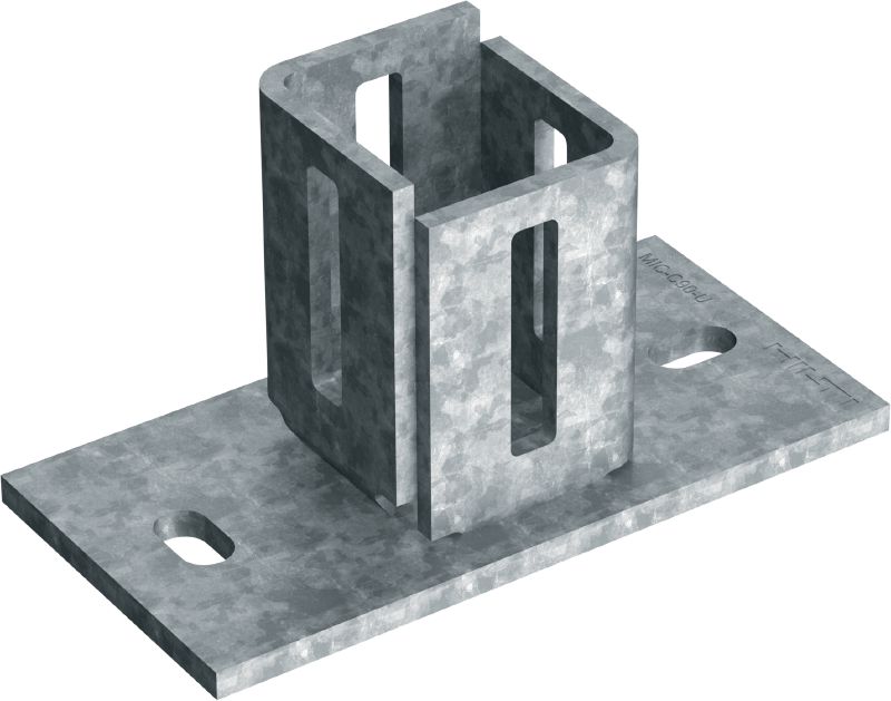 Spojnik MIC-C-U Spojnik (beton) za montažo profilov MI med dve steni