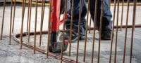 Komplet za žebljalnik na smodniški pogon DX 6 Popolnoma avtomatski žebljalnik na smodniški pogon – komplet za opaže in stene Vrste uporabe 11