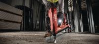 Baterijski stroj za pritrjevanje v beton BX 4-IF-22 Stroj za žičnike na baterijski pogon Nuron za pritrjevanje profilov za mavčno-kartonske plošče in lahke materiale na beton, jeklo in opeko Vrste uporabe 1