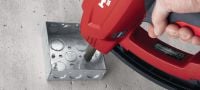 Magazinirani žičniki za beton X-GN MX Žičniki za pritrjevanje na beton in druge osnovne materiale z uporabo stroja na plinski pogon GX 120 Vrste uporabe 4