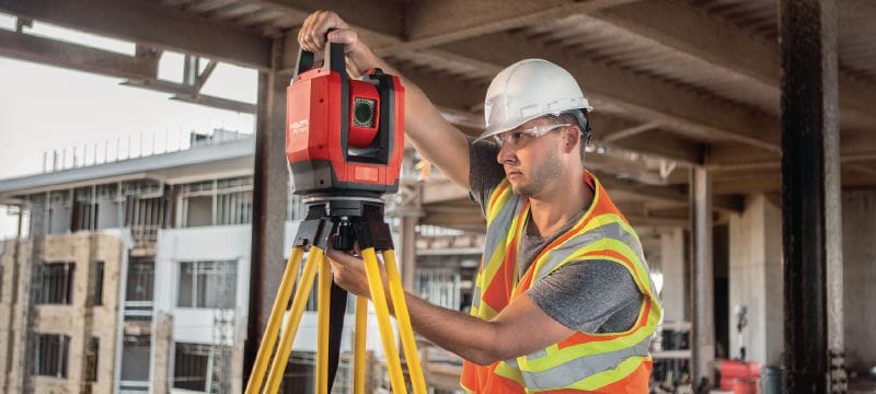 Robotska totalna postaja PLT 300 Avtomatizirano orodje za načrtovanje gradnje, ki z uporabo digitalnih metod in BIM pospeši načrtovanje na gradbišču Vrste uporabe 1